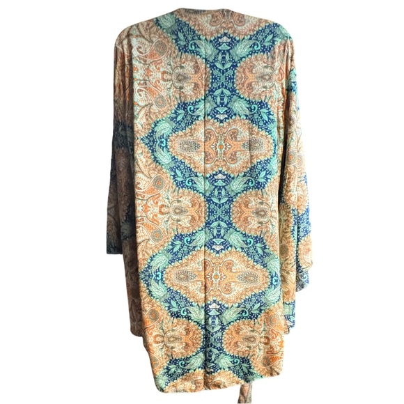 Earthbound Wrap around Twice Tunic mini dress large - Picture 5 of 13